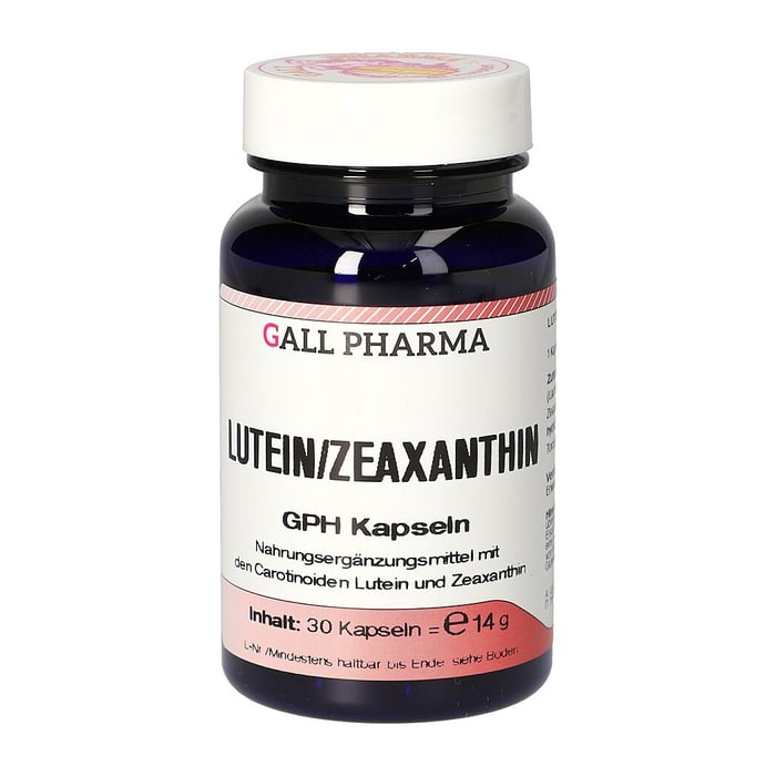 Lutein Zeaxanthin Gph Kapseln