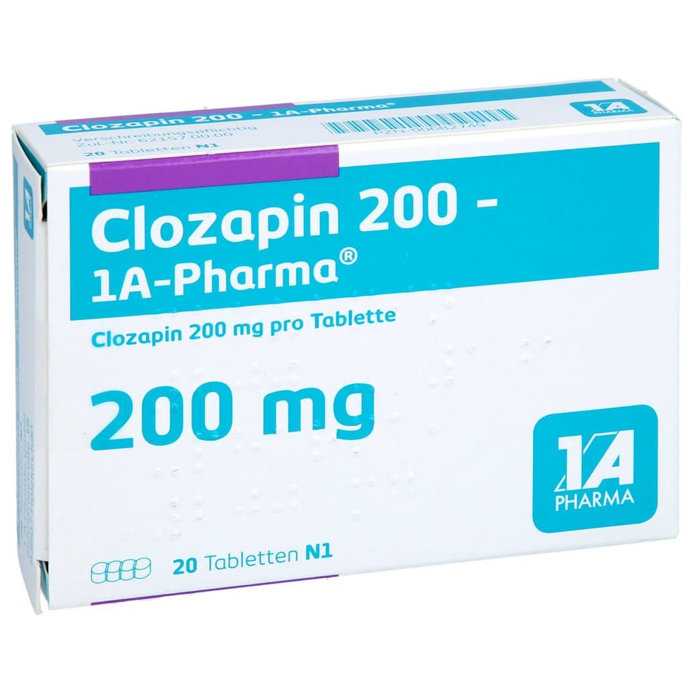 Clozapin 200-1A Pharma