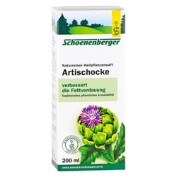 Artischocken naturreiner Heilpflanzensaft Schoenenberger