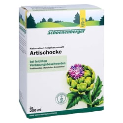 Artischocken naturreiner Heilpflanzensaft Schoenenberger