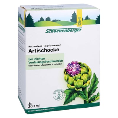 Artischocken naturreiner Heilpflanzensaft Schoenenberger
