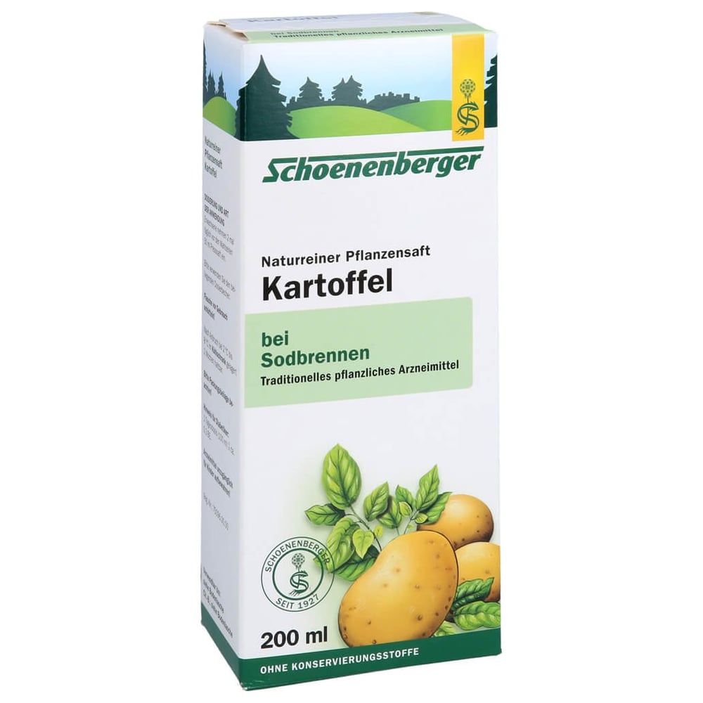 Kartoffel naturreiner Pflanzensaft Schoenenberger