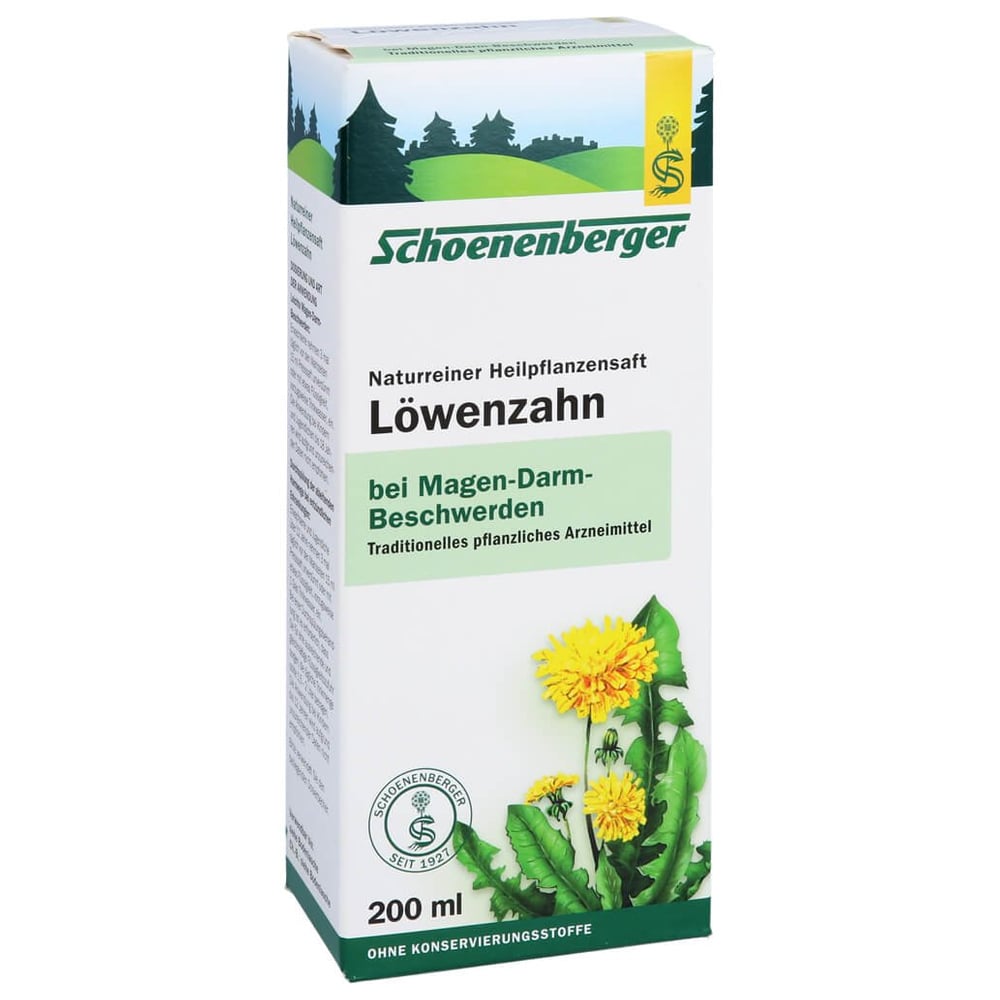 Loewenzahnsaft Schoenenber