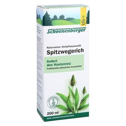 Spitzwegerich naturreiner Heilpflanzensaft Schoenenberger