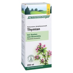 Thymian naturreiner Heilpflanzensaft Schoenenberger