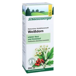 Weißdorn naturreiner Heilpflanzensaft Schoenenberger