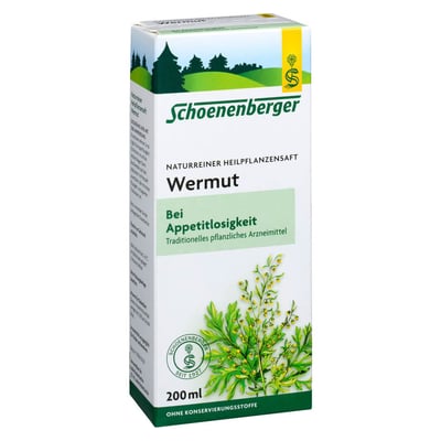 Wermut naturreiner Heilpflanzensaft Schoenenberger