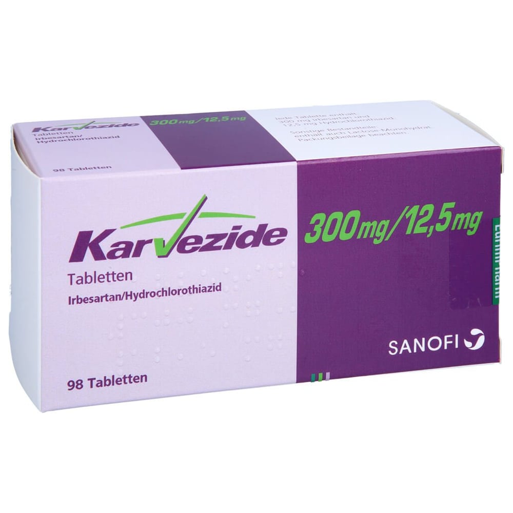 Karvezide 300 mg/12,5 mg