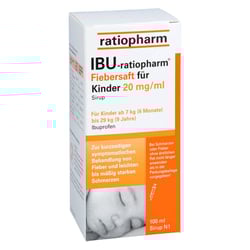 IBU-ratiopharm Fiebersaft für Kinder 20 mg/ml