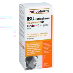 IBU-ratiopharm Fiebersaft für Kinder 40 mg/ml