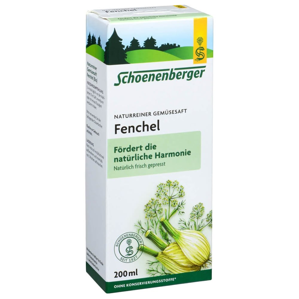 Fenchel Saft Schoenenberger Heilpflanzensäfte