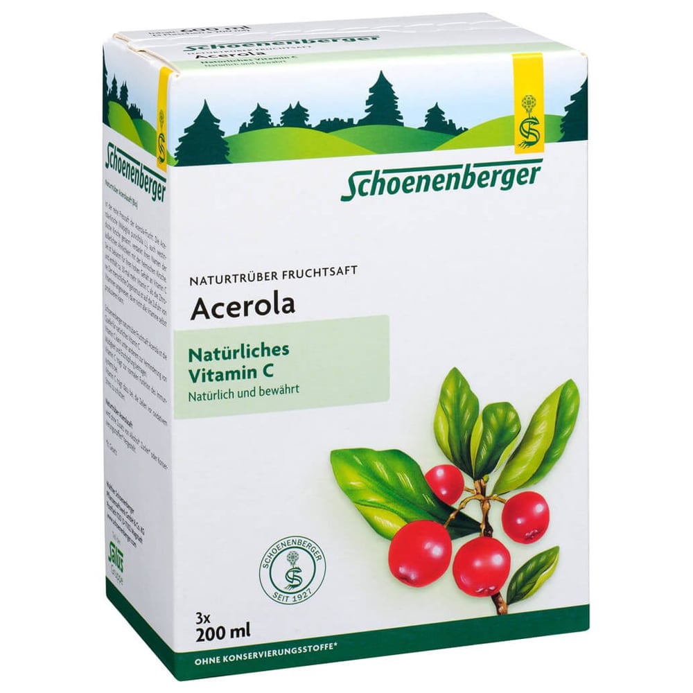 Schoenenberger Acerola Naturtrüber Fruchtsaft