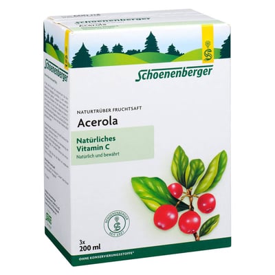 Schoenenberger Acerola Naturtrüber Fruchtsaft