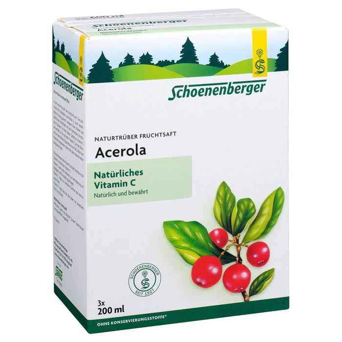 Schoenenberger Acerola Naturtrüber Fruchtsaft