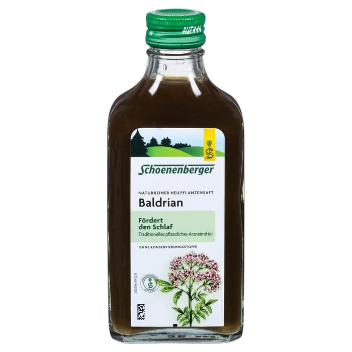 Baldrian naturreiner Heilpflanzensaft Schoenenberger