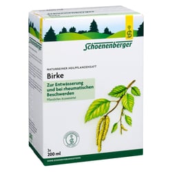 Birke naturreiner Heilpflanzensaft Schoenenberger