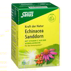 Echinacea Sanddorn Tee Kraft der Natur Salus