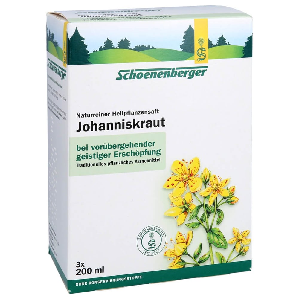 Johanniskraut Saft Schoenenberger Heilpfl.säfte