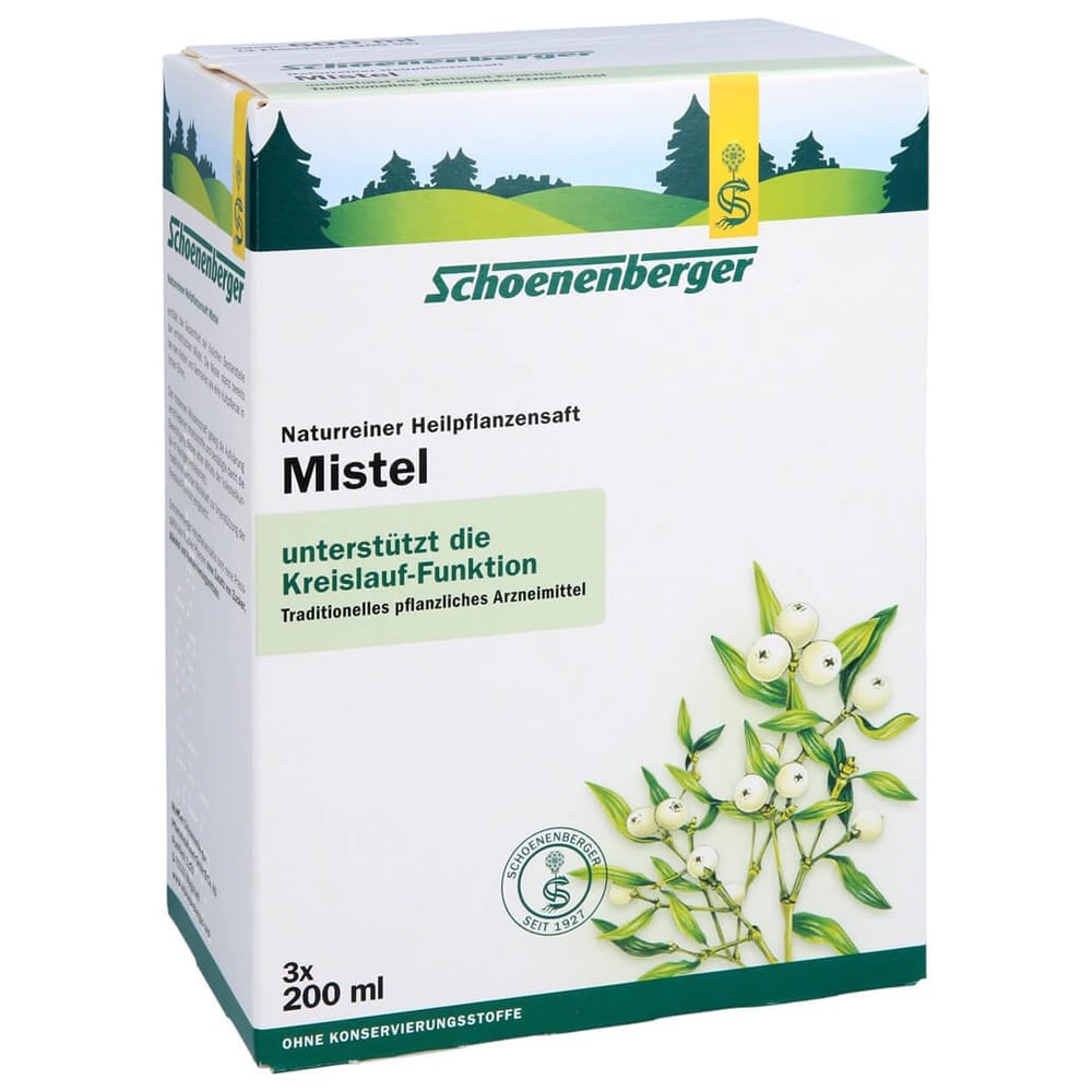 Mistel naturreiner Heilpflanzensaft Schoenenberger