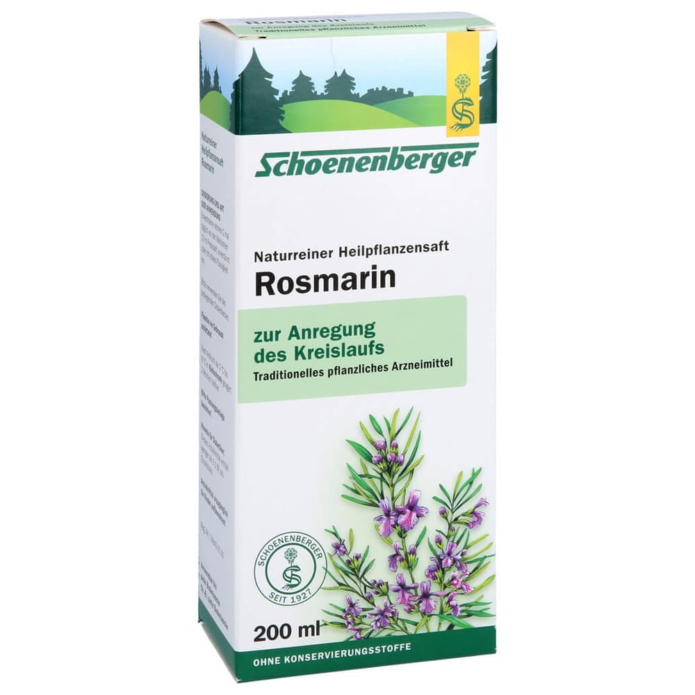Rosmarin HEILPFLANZENsäfte Schoenenberger