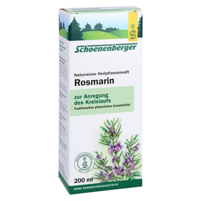 Rosmarin HEILPFLANZENsäfte Schoenenberger