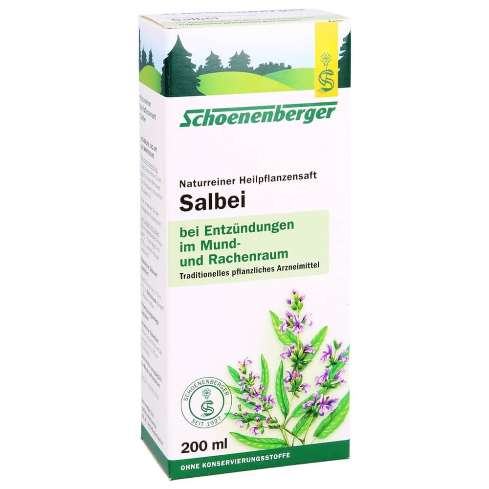 Salbei Saft Schoenenberger Heilpflanzensäfte