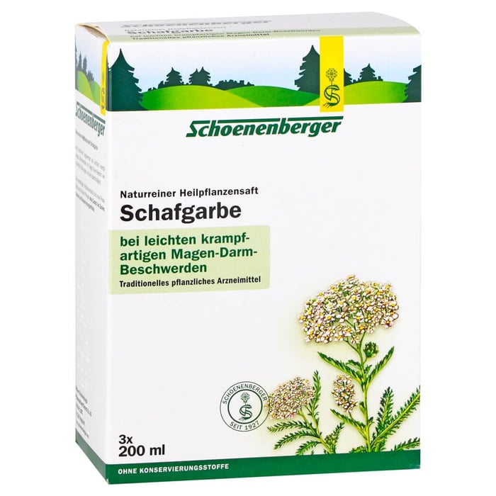 Schafgarbe naturreiner Heilpflanzensaft Schoenenberger