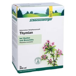 Thymian naturreiner Heilpflanzensaft Schoenenberger