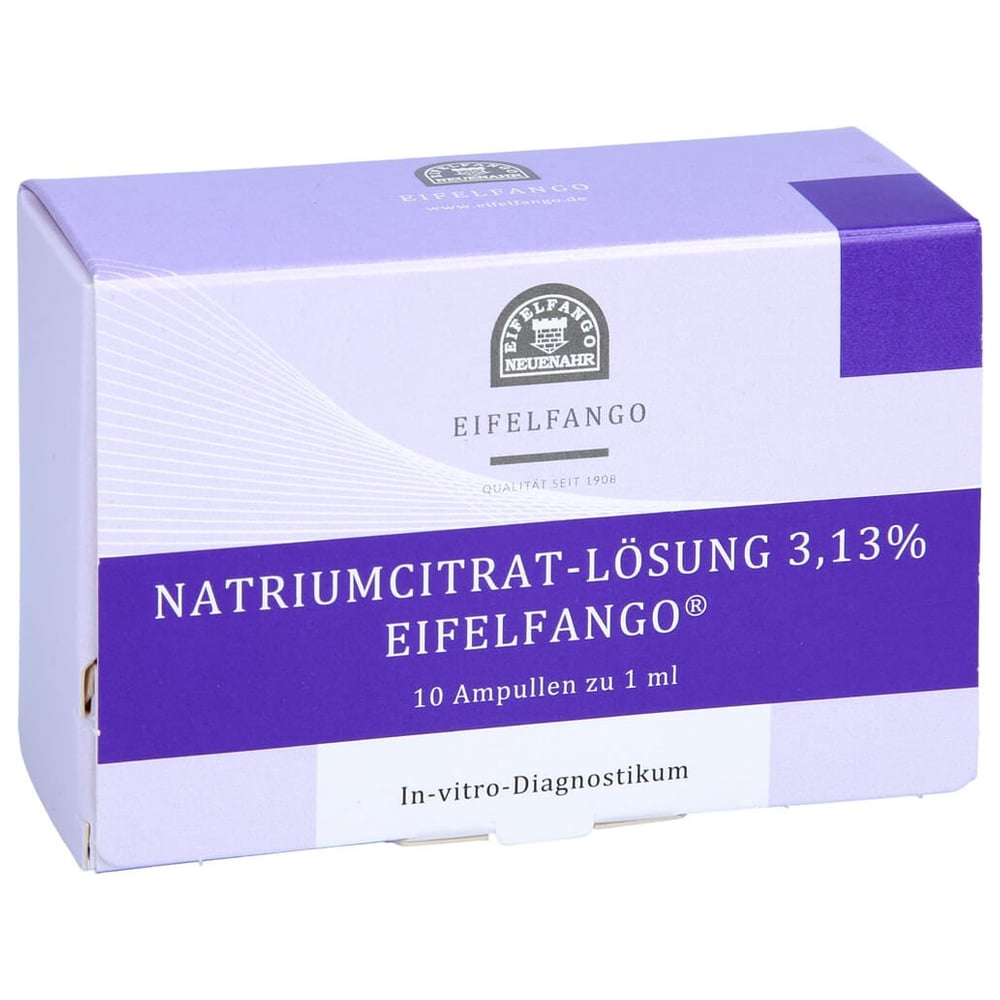 Natrium Citricum 3,13% Ampullen
