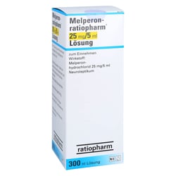 Melperon-ratiopharm 25 mg/5 ml Lösung