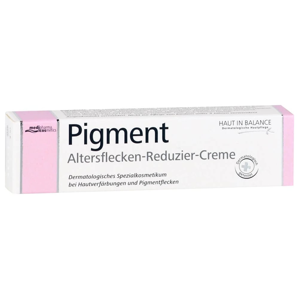 Haut in Balance Pigment Altersflecken