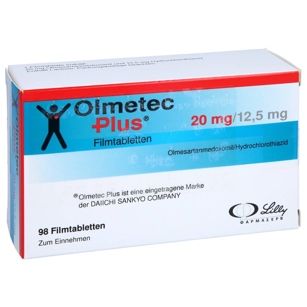Olmetec Plus 20 mg/12,5 mg