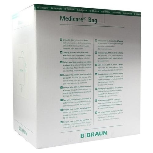 Medicare Bag 2000ml ster.m.90cm Schlauch u.Ablauf