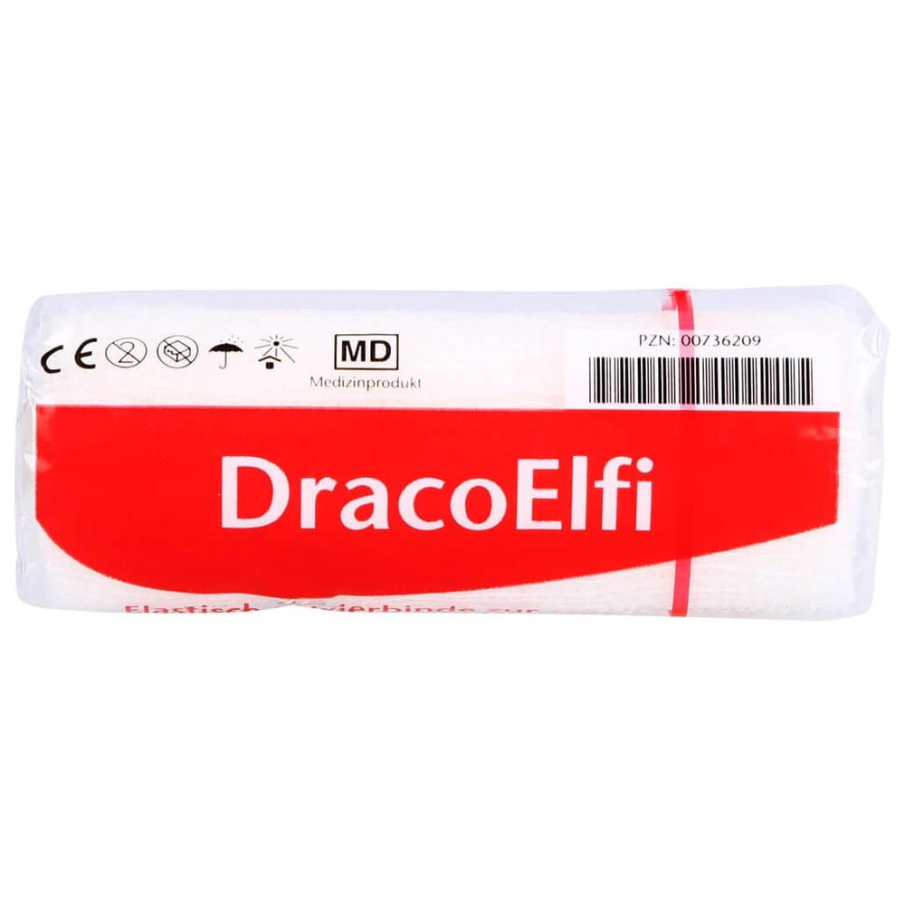Dracoelfi elast.Fixierbinde 10 cmx4 m gekrep.cello
