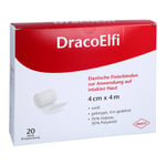 Dracoelfi elastisch Fixierbinde 4 cmx4 m gekreppt Produktbild 1