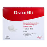 Dracoelfi elastisch Fixierbinde 4 cmx4 m gekreppt Produktbild 2
