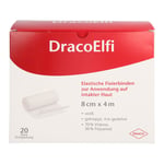 Dracoelfi elastisch Fixierbinde 8 cmx4 m gekreppt Produktbild 2