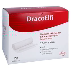 Dracoelfi elast.Fixierbinde 12 cmx4 m gekreppt