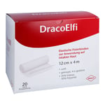 Dracoelfi elastisch Fixierbinde 12 cmx4 m gekreppt Produktbild 1