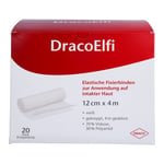 Dracoelfi elastisch Fixierbinde 12 cmx4 m gekreppt Produktbild 2