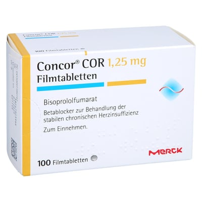 Concor COR 1,25 mg