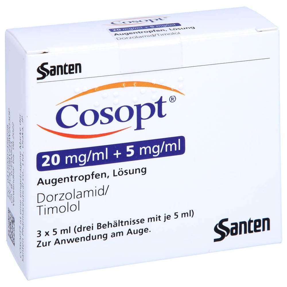 Cosopt 20mg/ml + 5mg/ml Augentropfen
