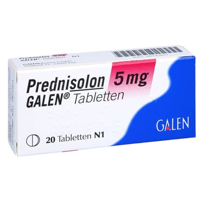 Prednisolon 5 mg Galen Produktbild 1