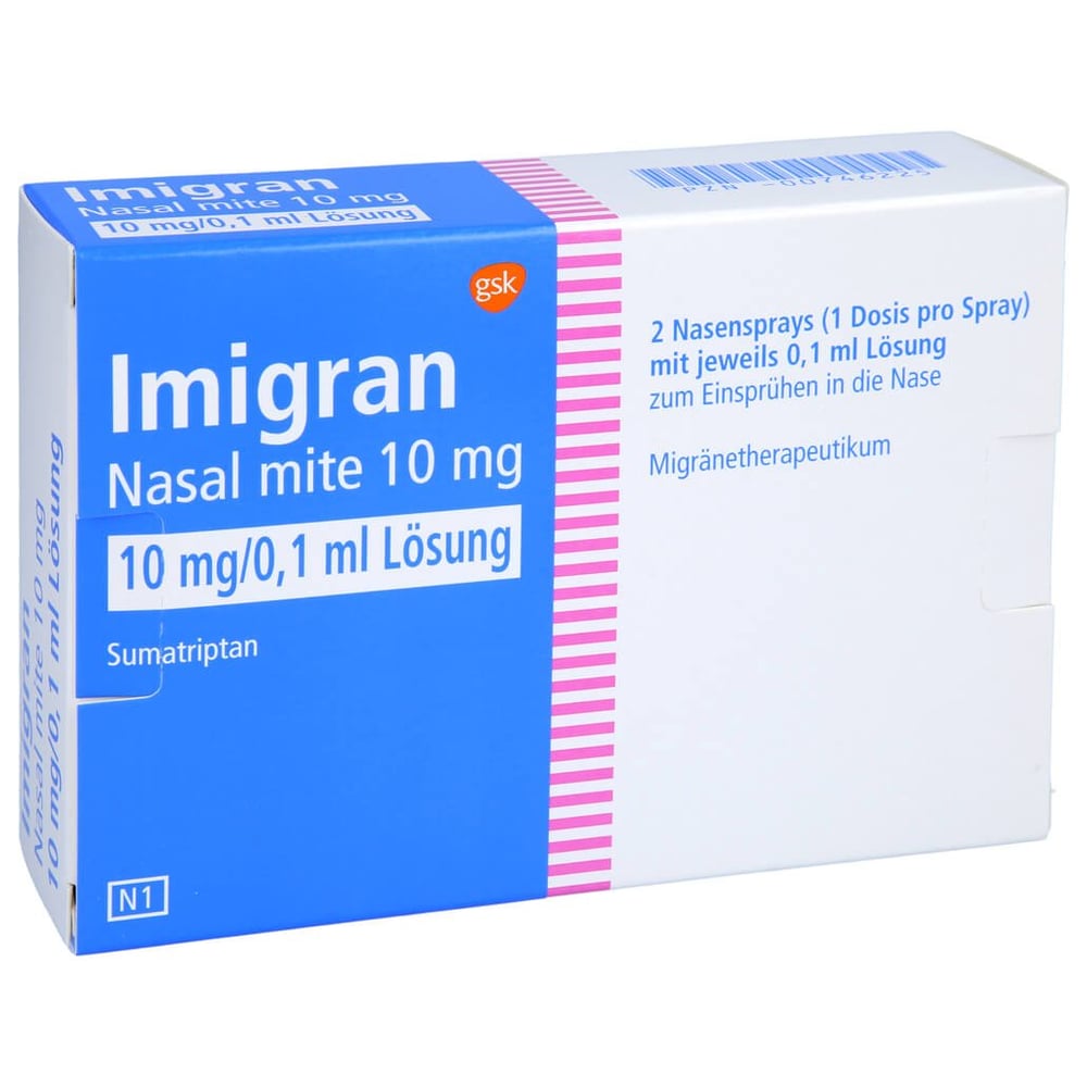Imigran Nasal mite 10 mg