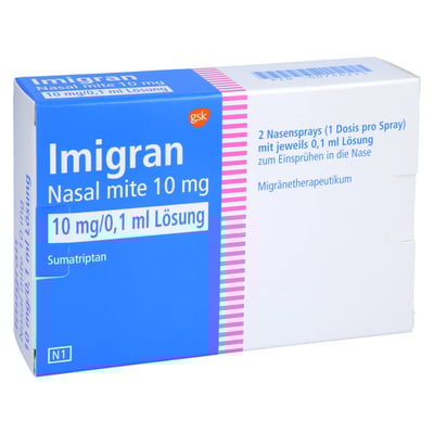 Imigran Nasal mite 10 mg