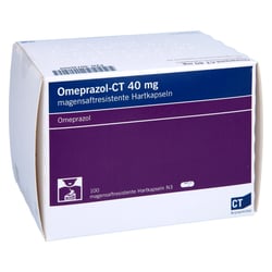 Omeprazol - CT 40mg magensaftresistente Hartkaps.