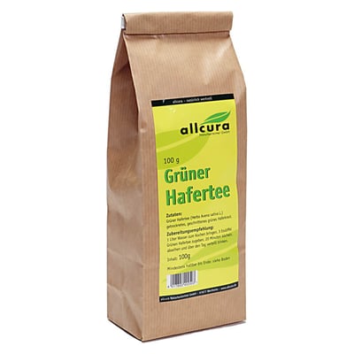 Grüner Hafertee
