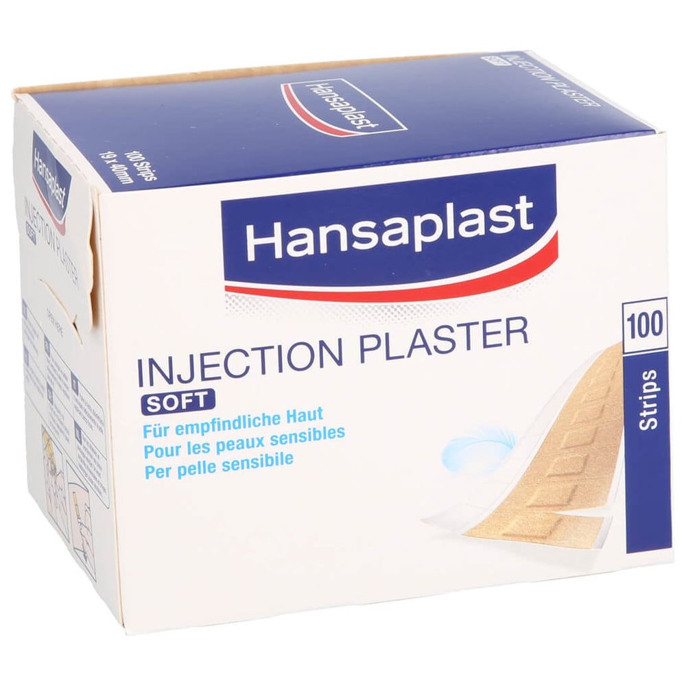 Hansaplast Soft Injektionspflaster Strips 19x40 mm