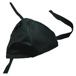 Ohrenbinde dreieckig schwarz mittel