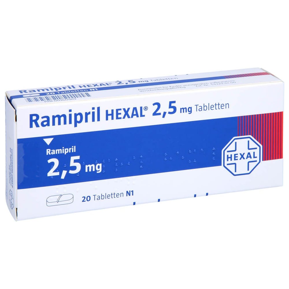 Ramipril HEXAL 2,5 mg